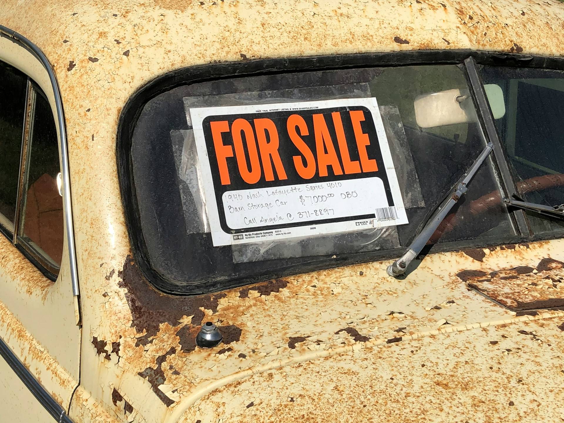 Irresistible Classic Car Sale Ad